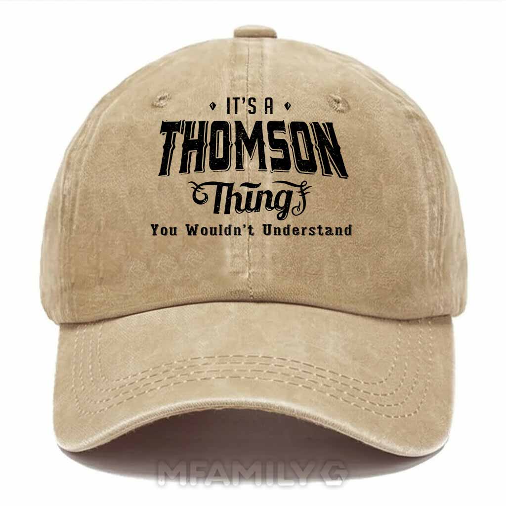 Thomson Thing Washed Baseball Cap