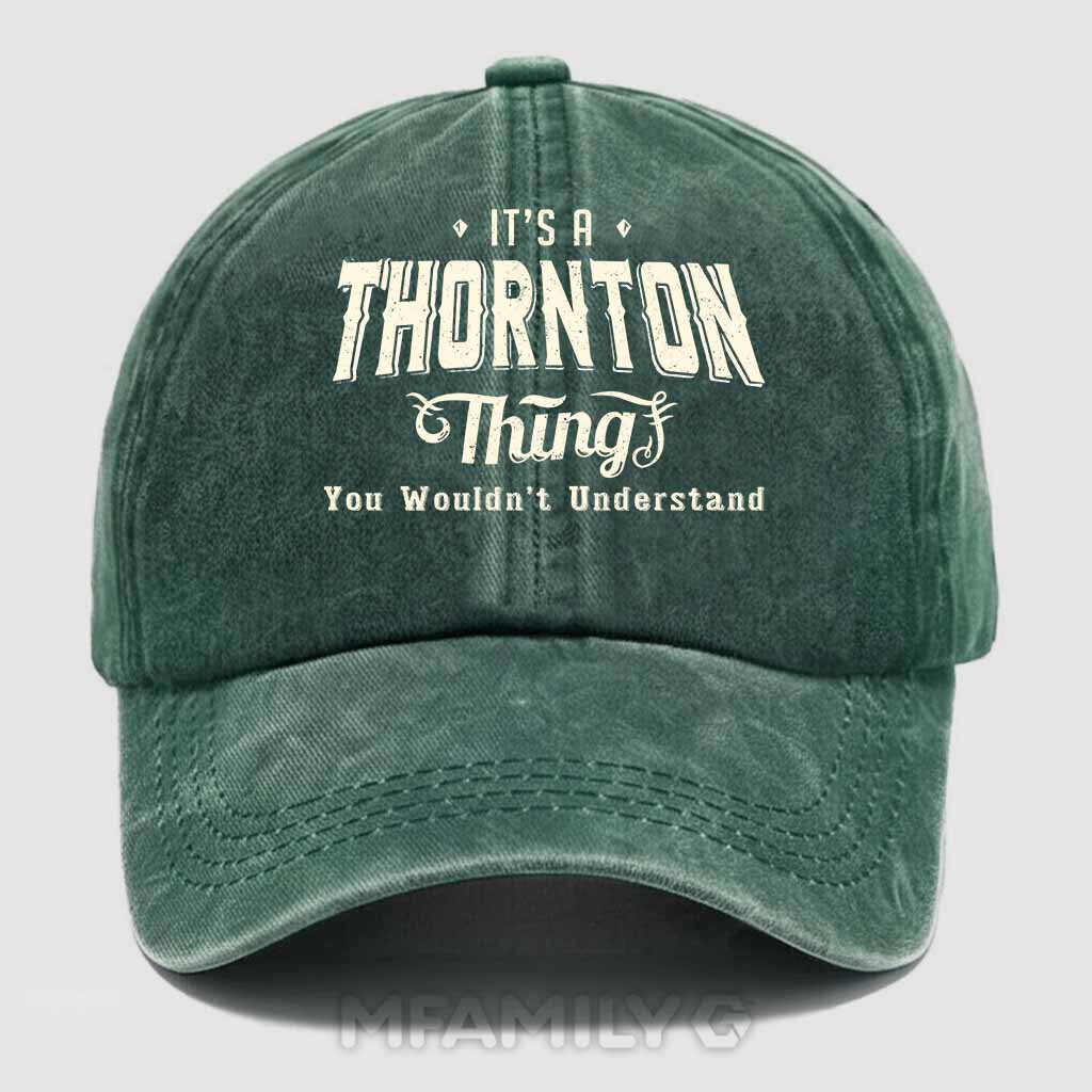 Thornton Thing Washed Baseball Cap