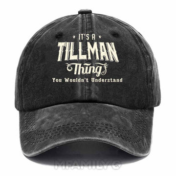 Tillman Thing Washed Baseball Cap