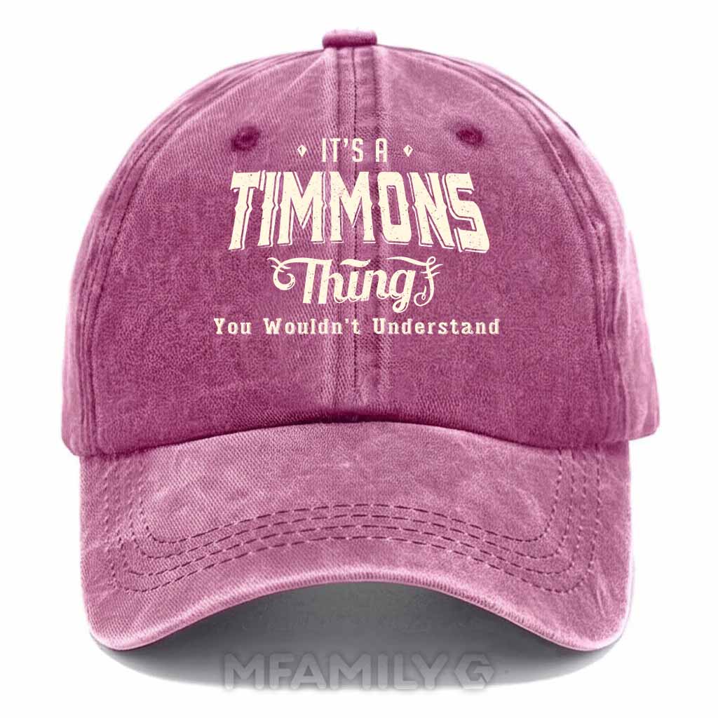 Timmons Thing Washed Baseball Cap