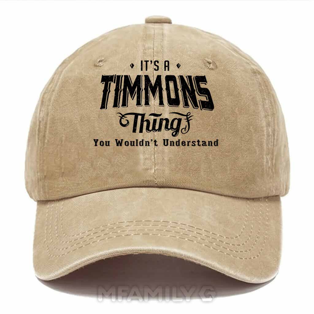 Timmons Thing Washed Baseball Cap
