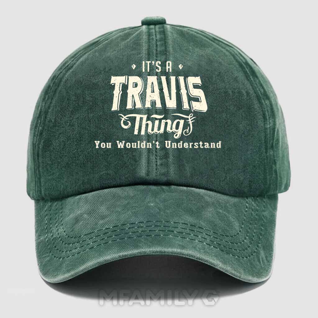 Travis Thing Washed Baseball Cap