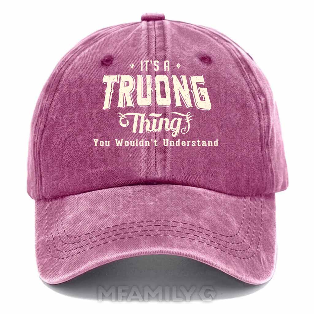 Truong Thing Washed Baseball Cap