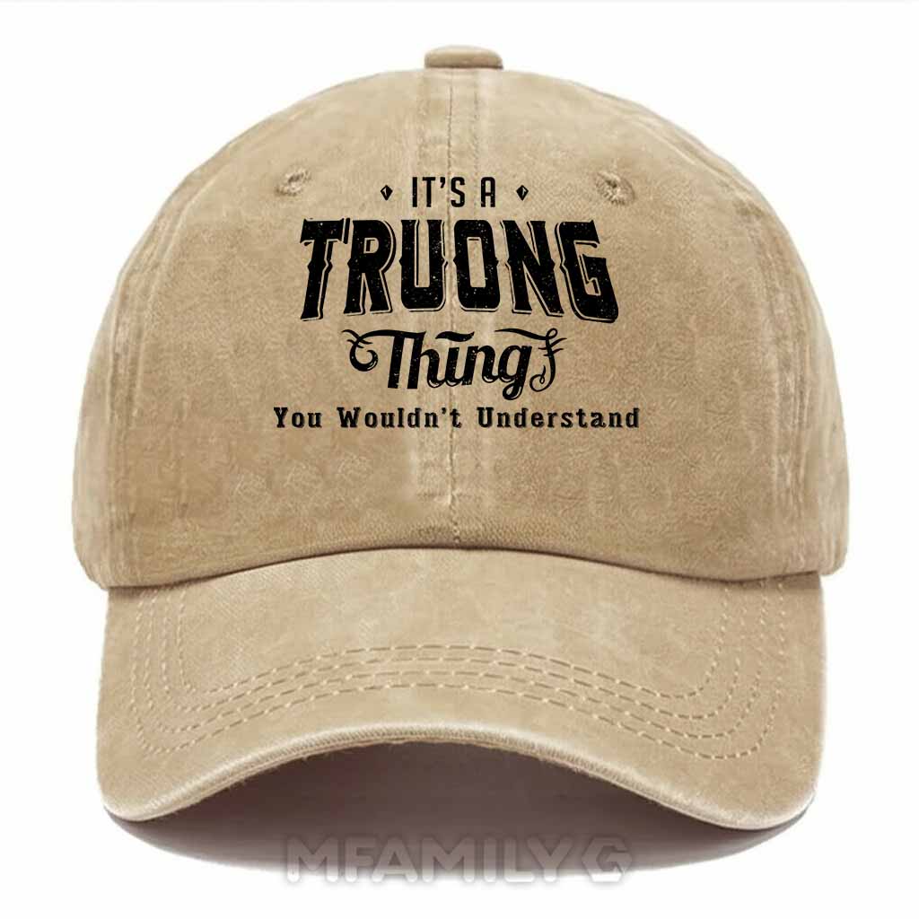 Truong Thing Washed Baseball Cap