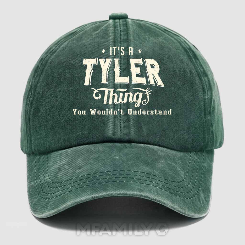 Tyler Thing Washed Baseball Cap