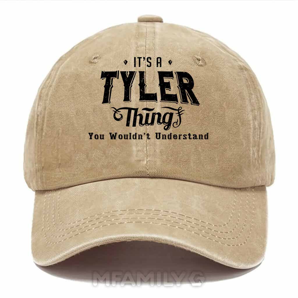 Tyler Thing Washed Baseball Cap