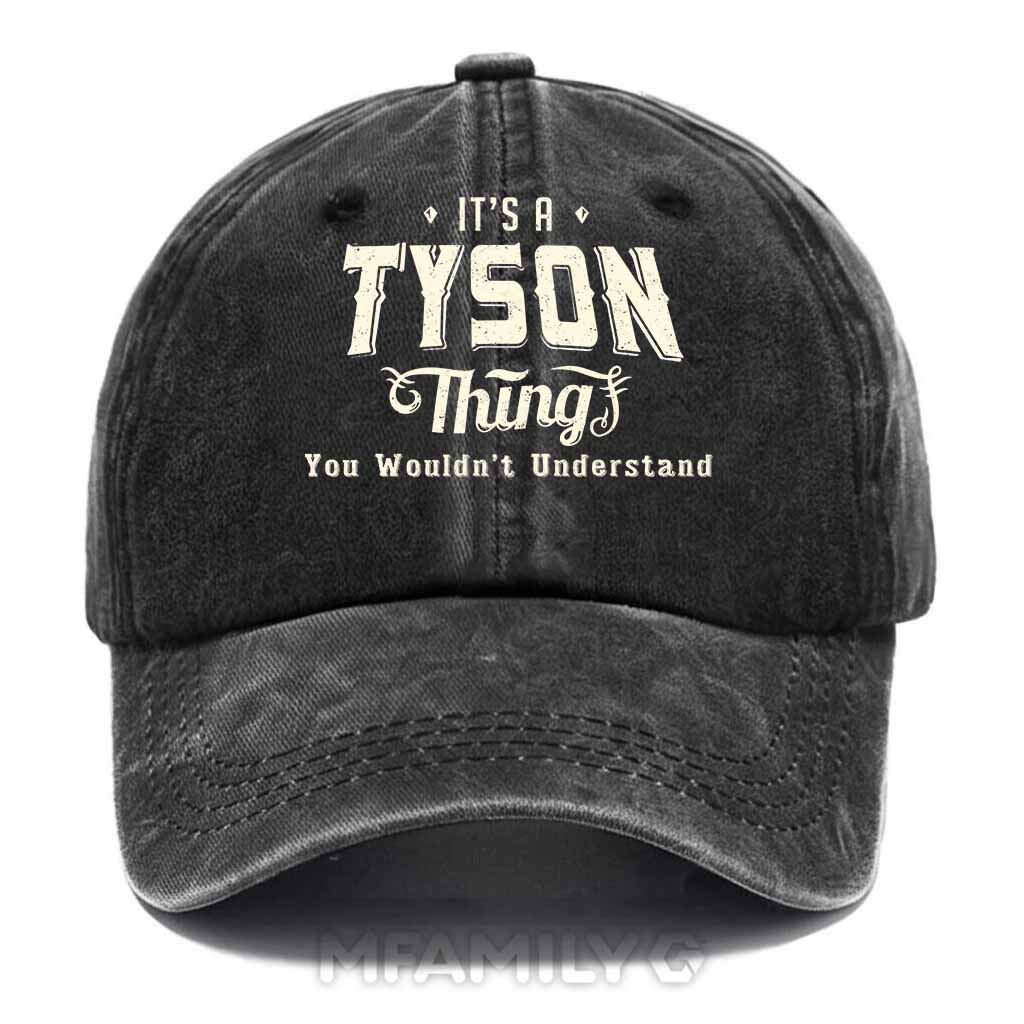 Tyson Thing Washed Baseball Cap