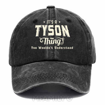 Tyson Thing Washed Baseball Cap