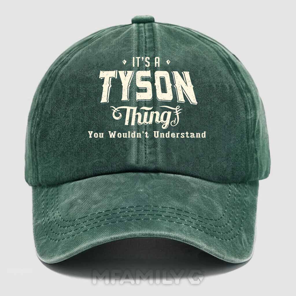 Tyson Thing Washed Baseball Cap