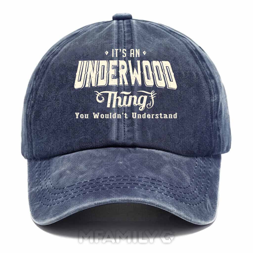 Underwood Thing Washed Baseball Cap