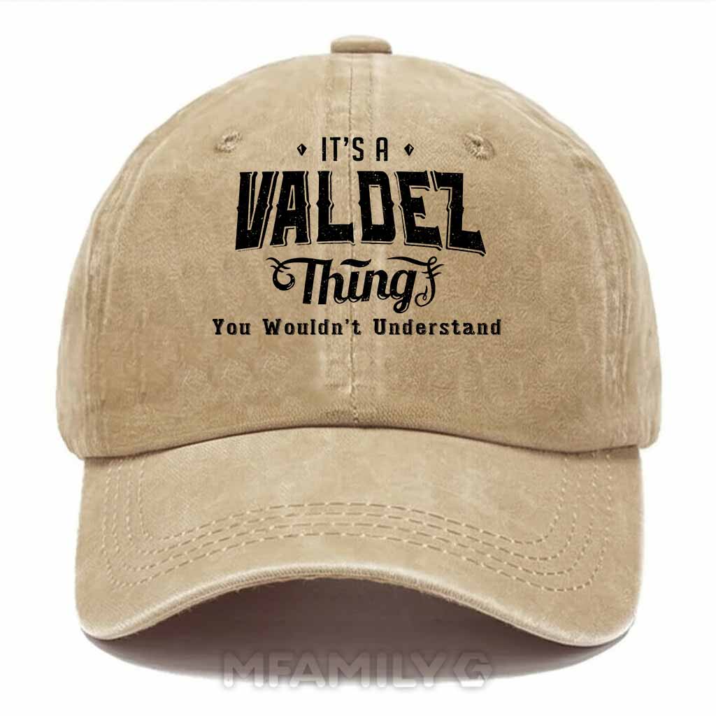 Valdez Thing Washed Baseball Cap