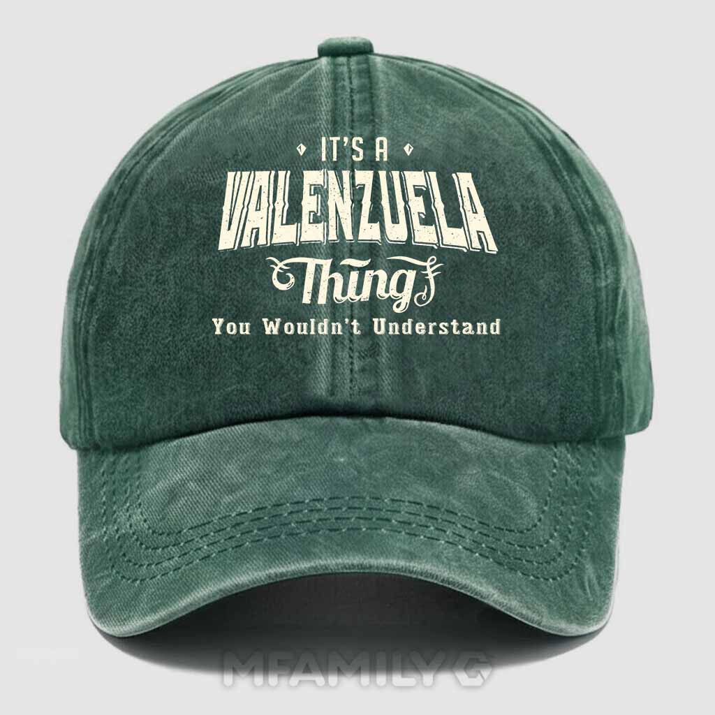 Valenzuela Thing Washed Baseball Cap