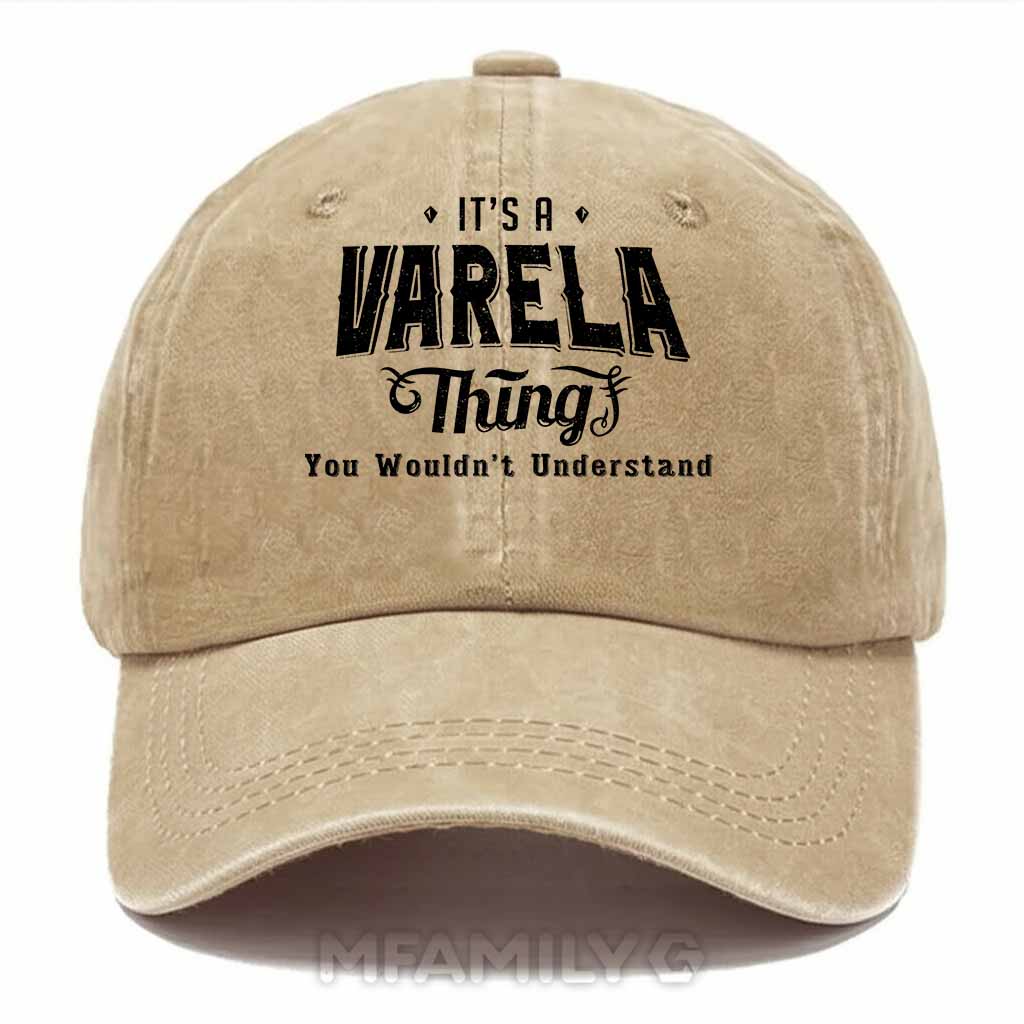Varela Thing Washed Baseball Cap