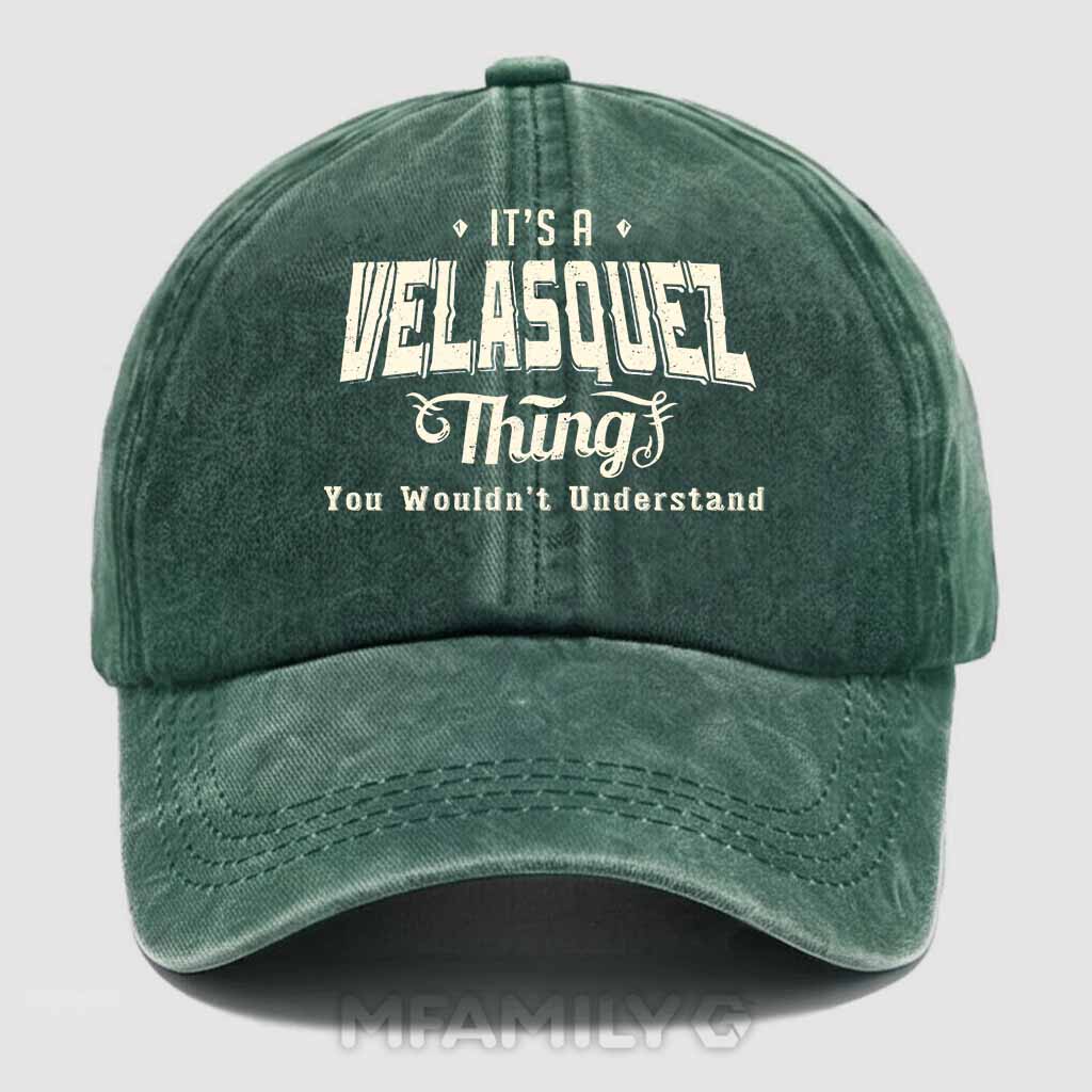 Velasquez Thing Washed Baseball Cap