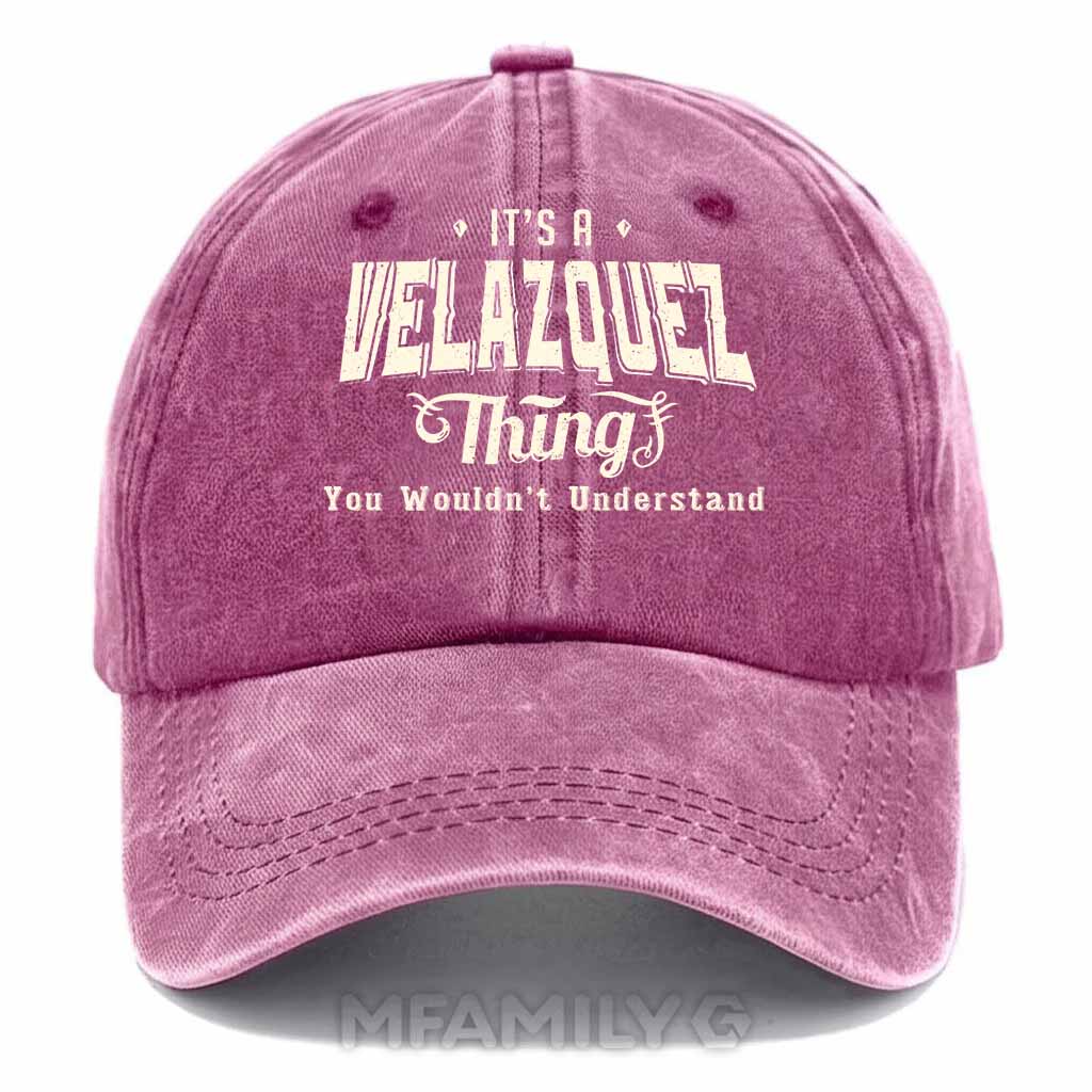 Velazquez Thing Washed Baseball Cap