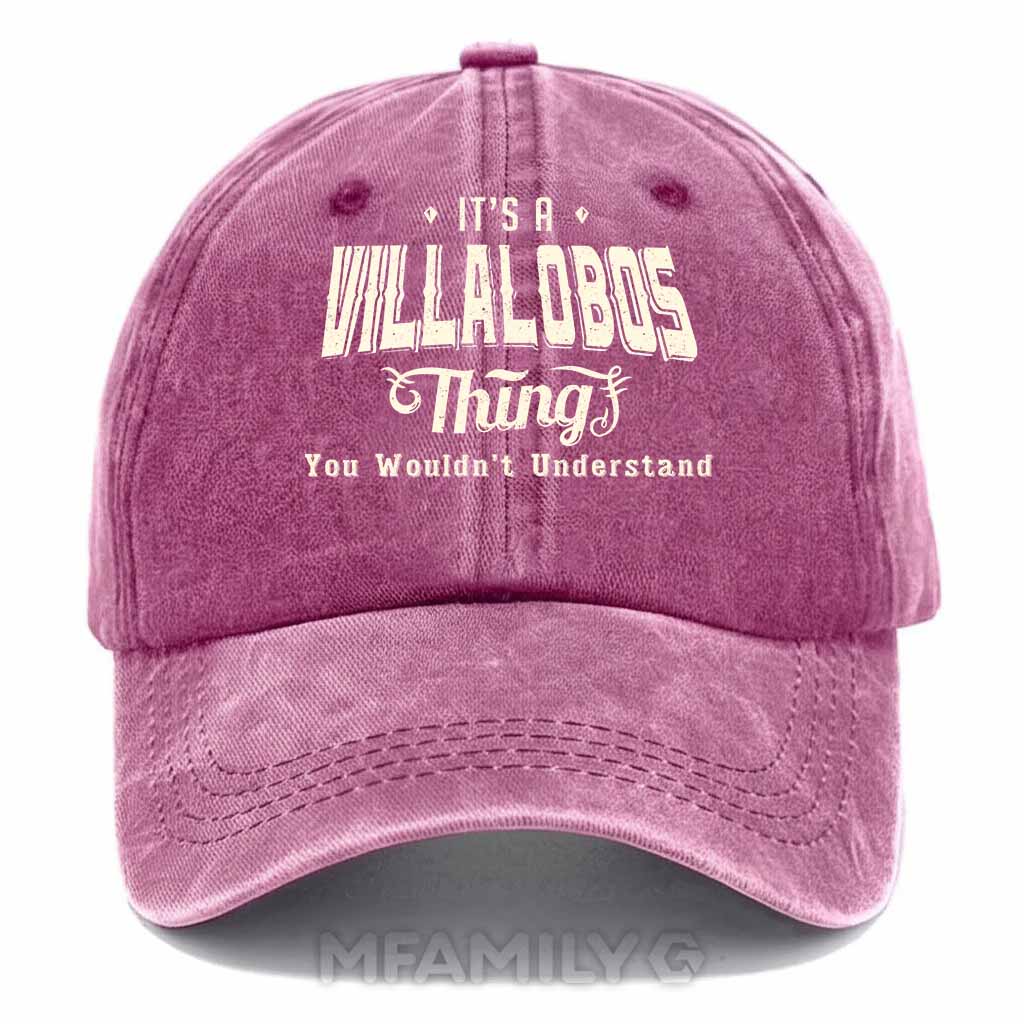 Villalobos Thing Washed Baseball Cap