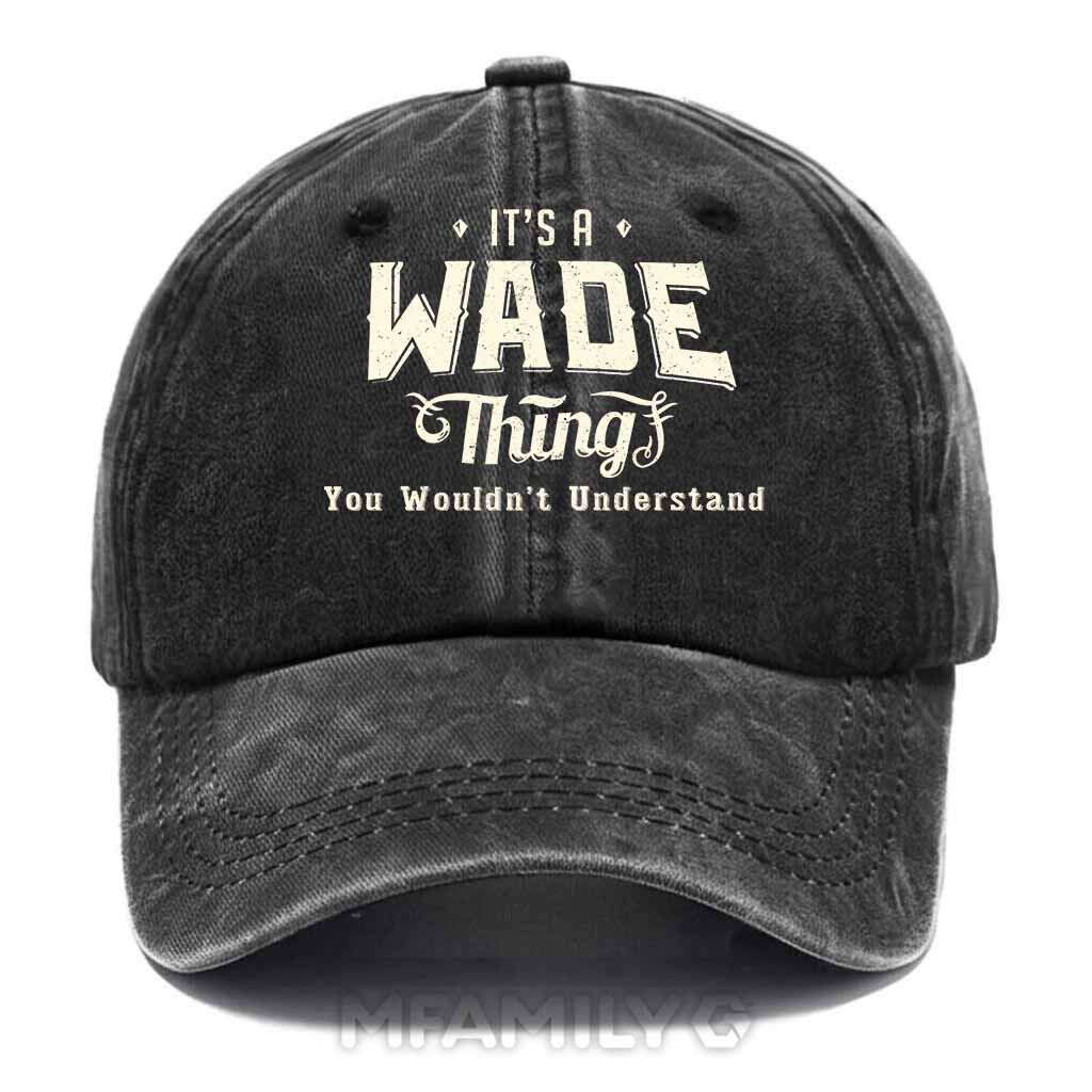 Wade Thing Washed Baseball Cap