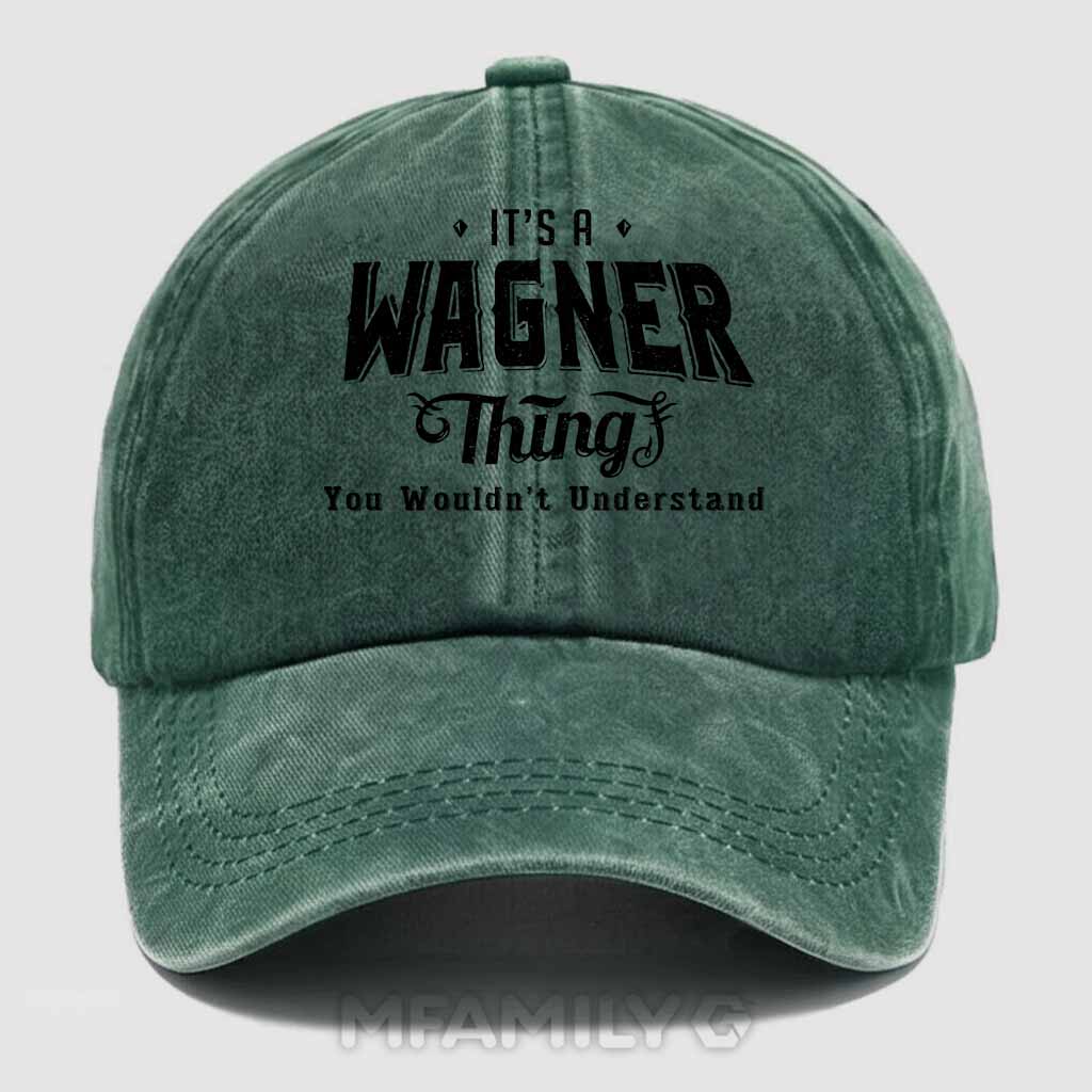 Wagner Thing Washed Baseball Cap