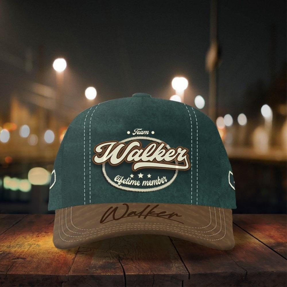 Walker Vintage Lifetime Member Baseball Cap