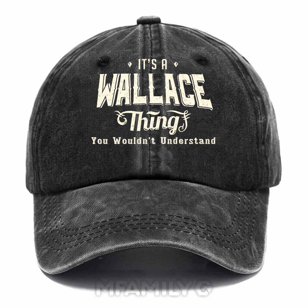 Wallace Thing Washed Baseball Cap