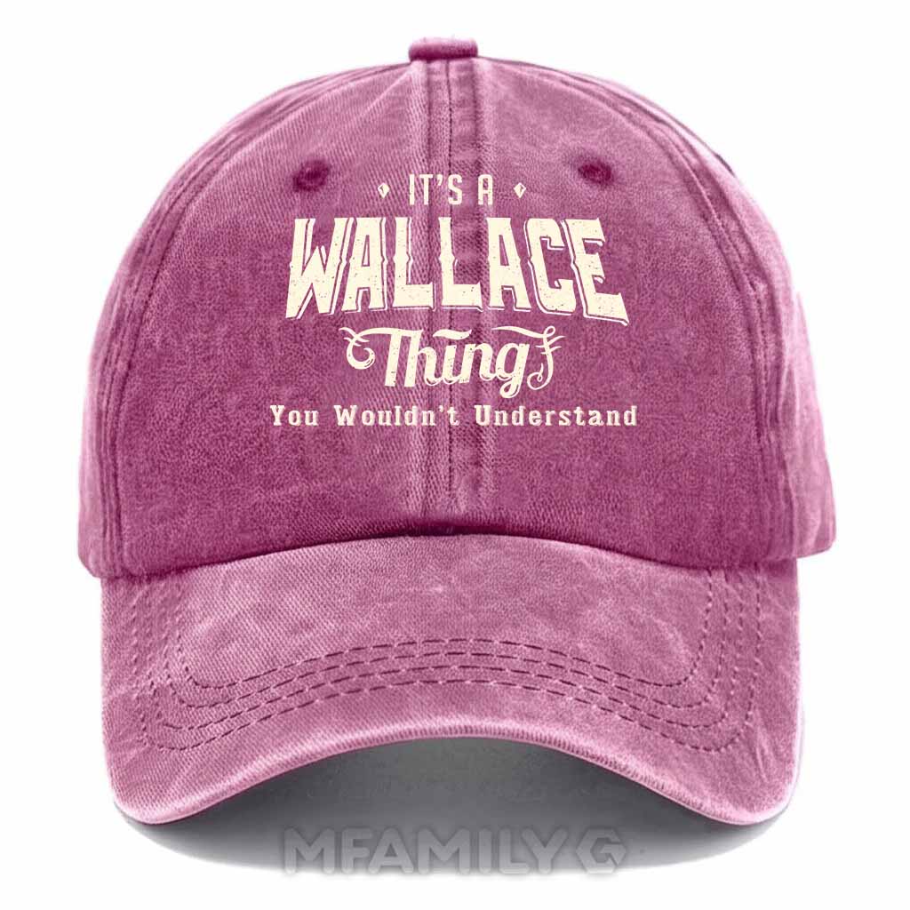 Wallace Thing Washed Baseball Cap
