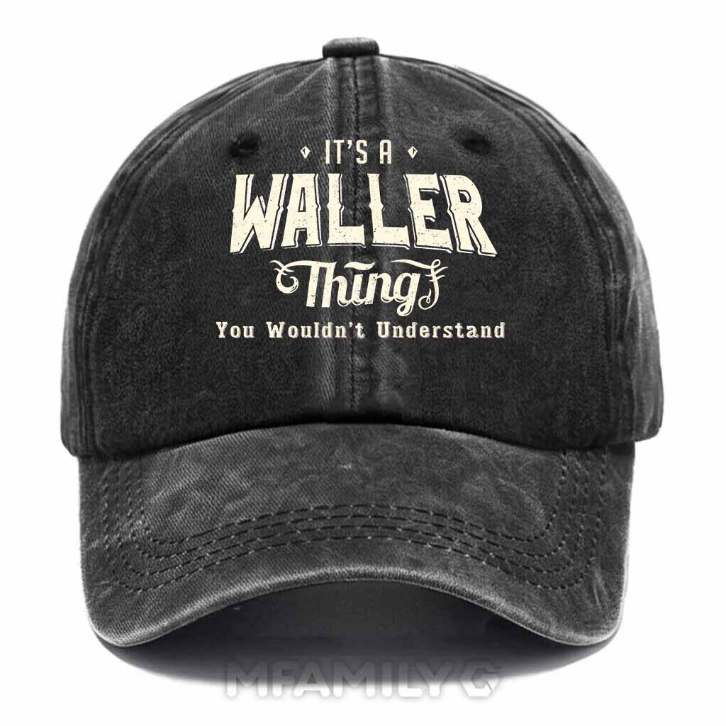 Waller Thing Washed Baseball Cap