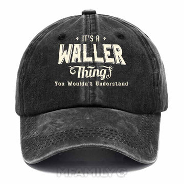 Waller Thing Washed Baseball Cap