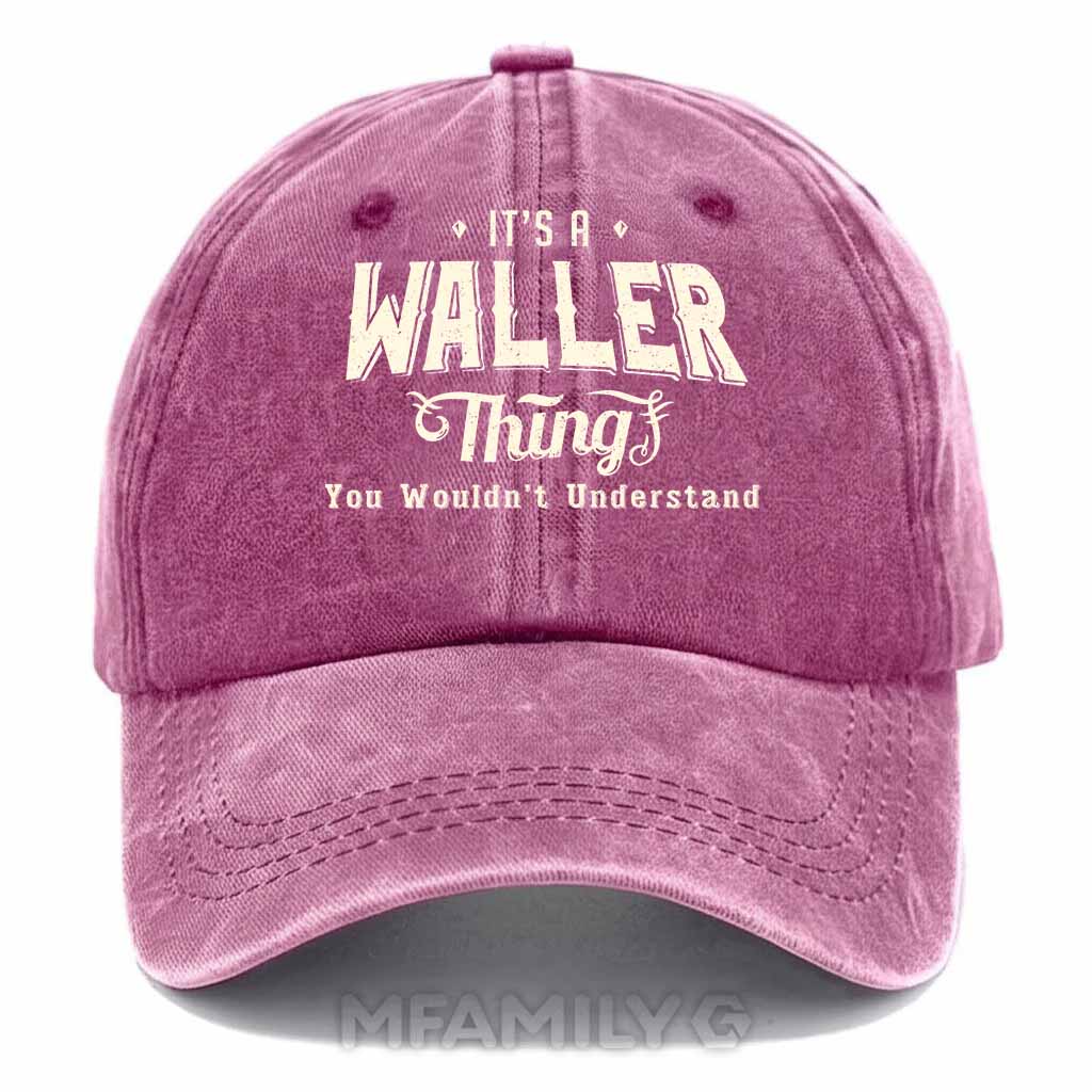 Waller Thing Washed Baseball Cap