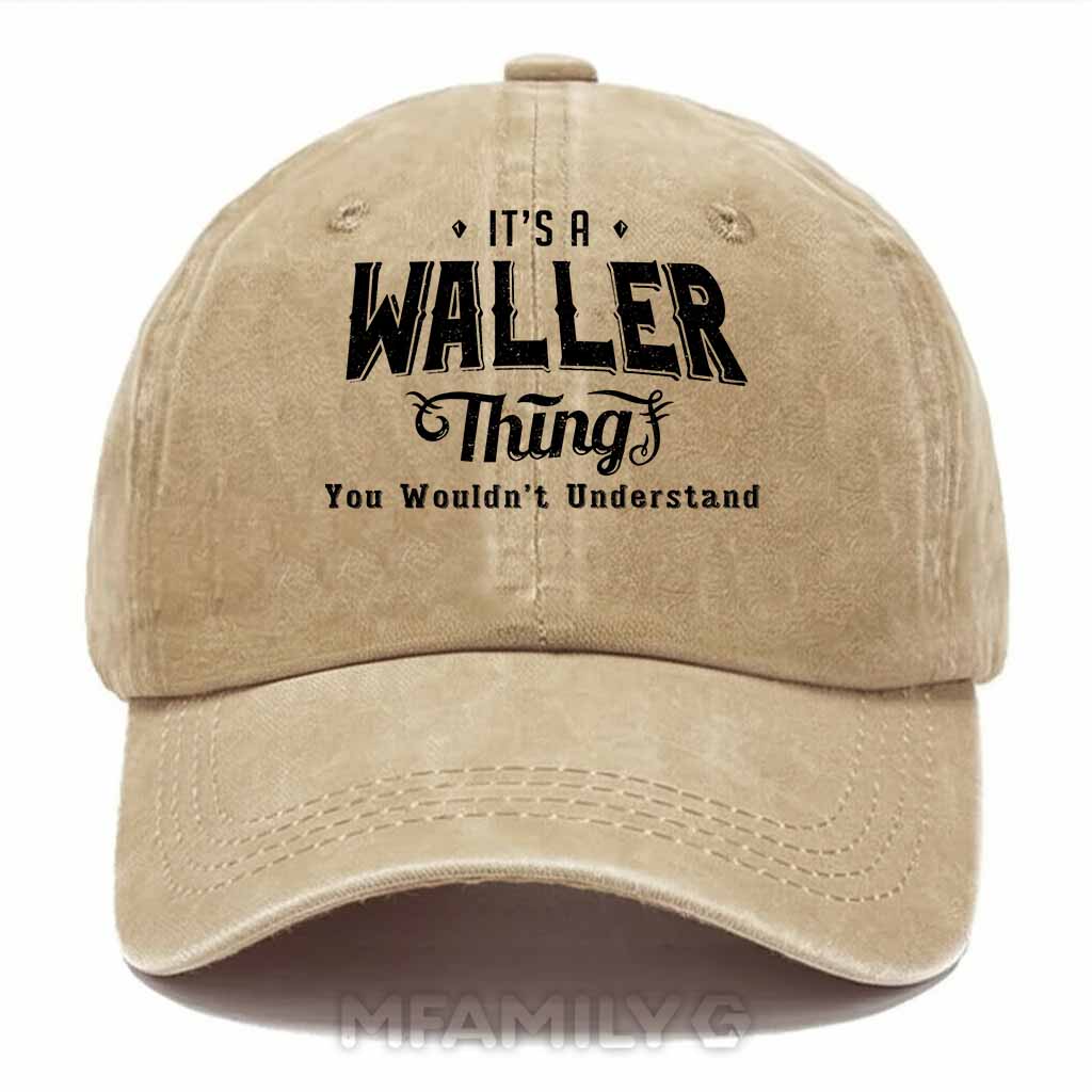Waller Thing Washed Baseball Cap
