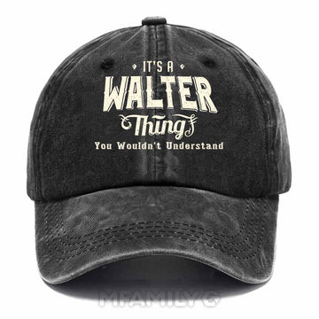 Walter Thing Washed Baseball Cap