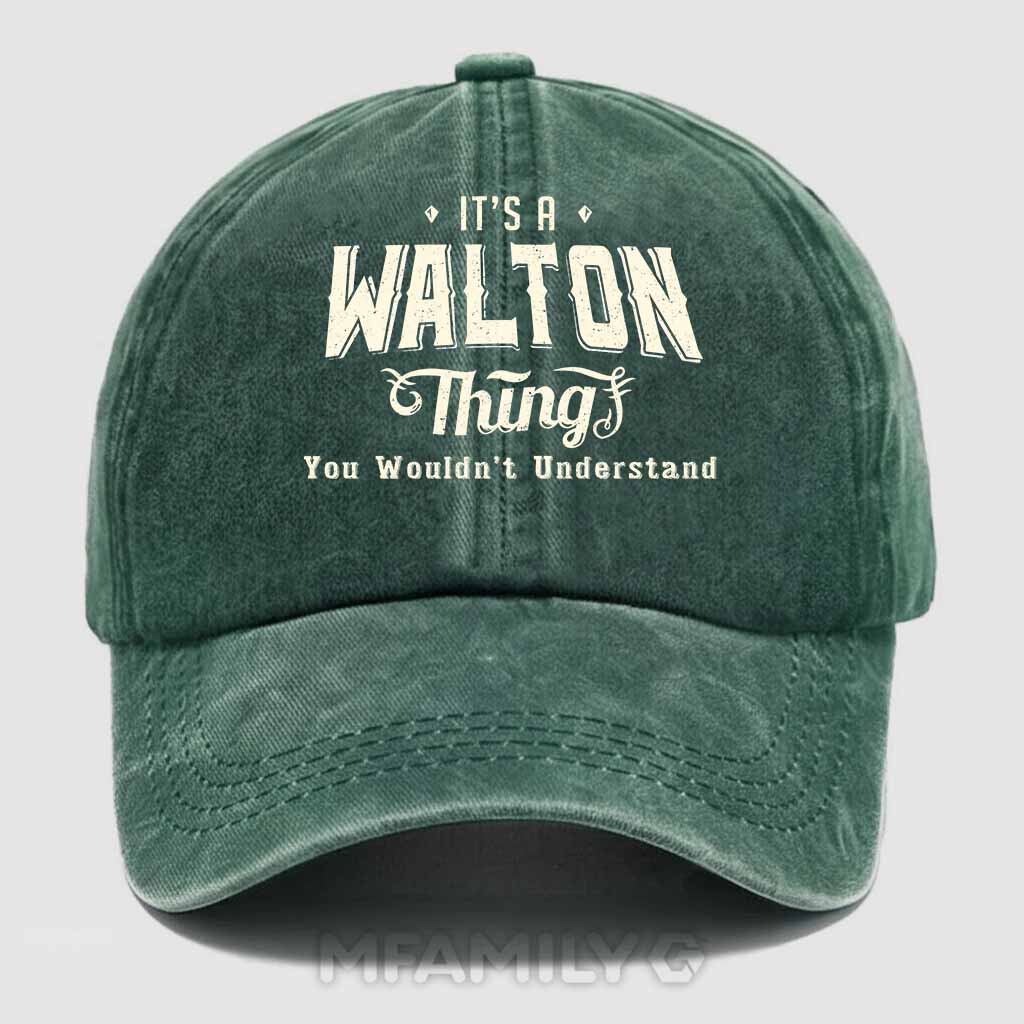 Walton Thing Washed Baseball Cap