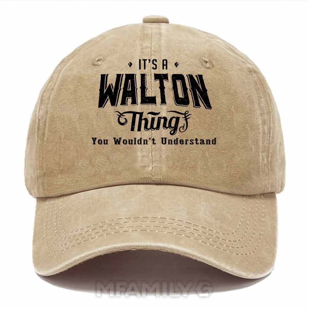 Walton Thing Washed Baseball Cap