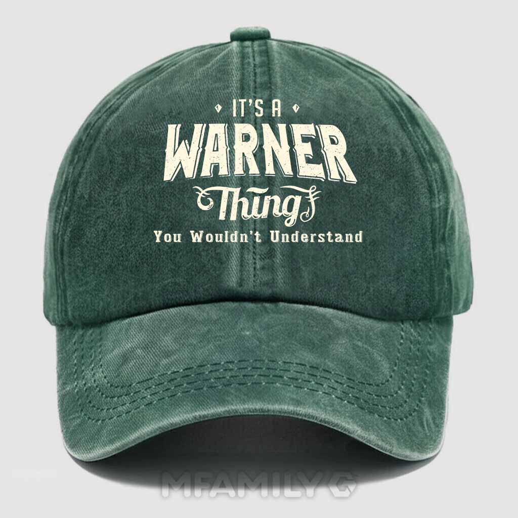 Warner Thing Washed Baseball Cap