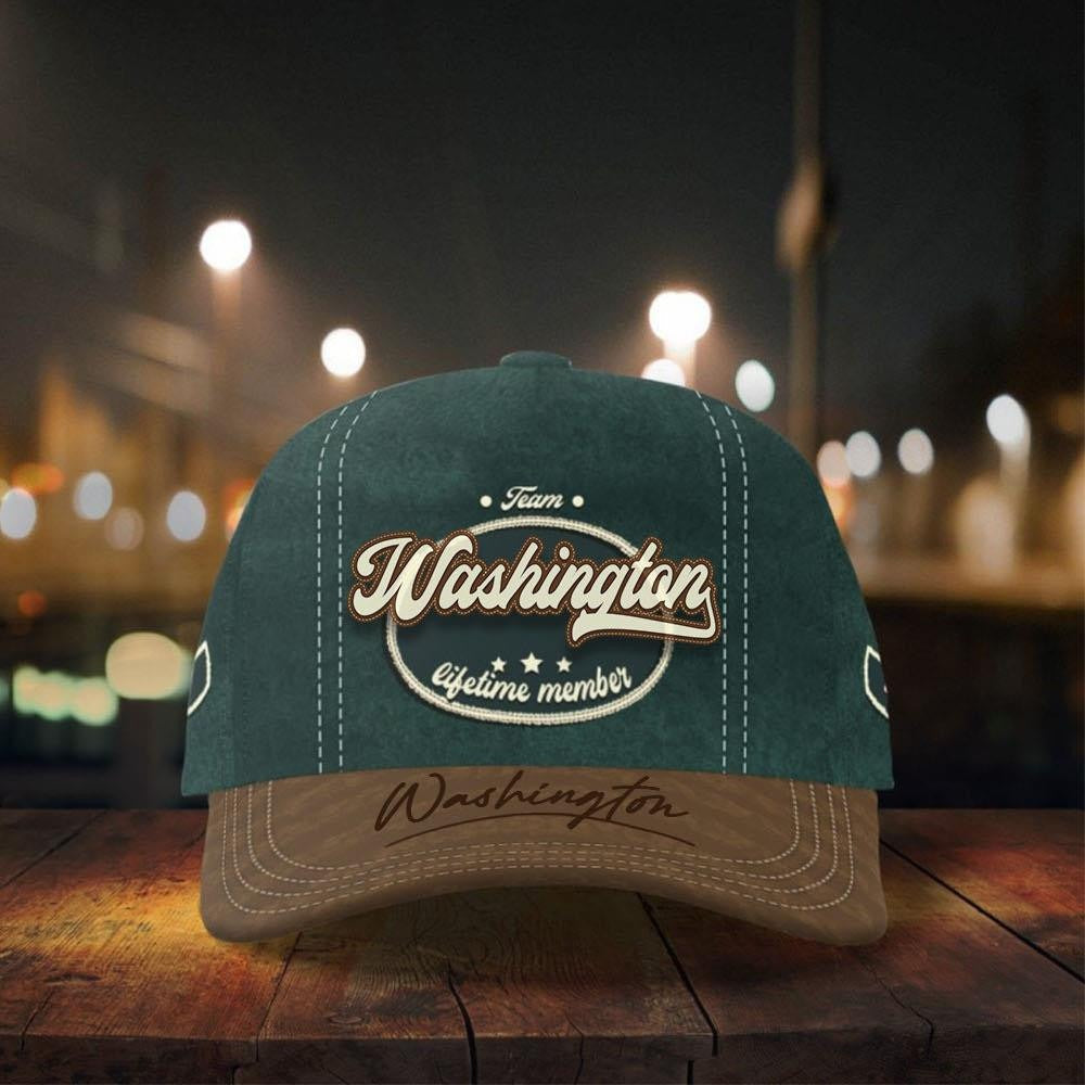 Washington Vintage Lifetime Member Baseball Cap