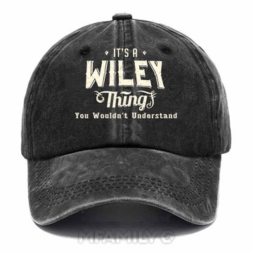 Wiley Thing Washed Baseball Cap