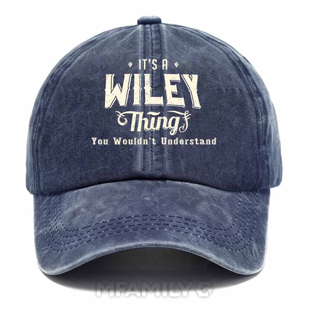 Wiley Thing Washed Baseball Cap