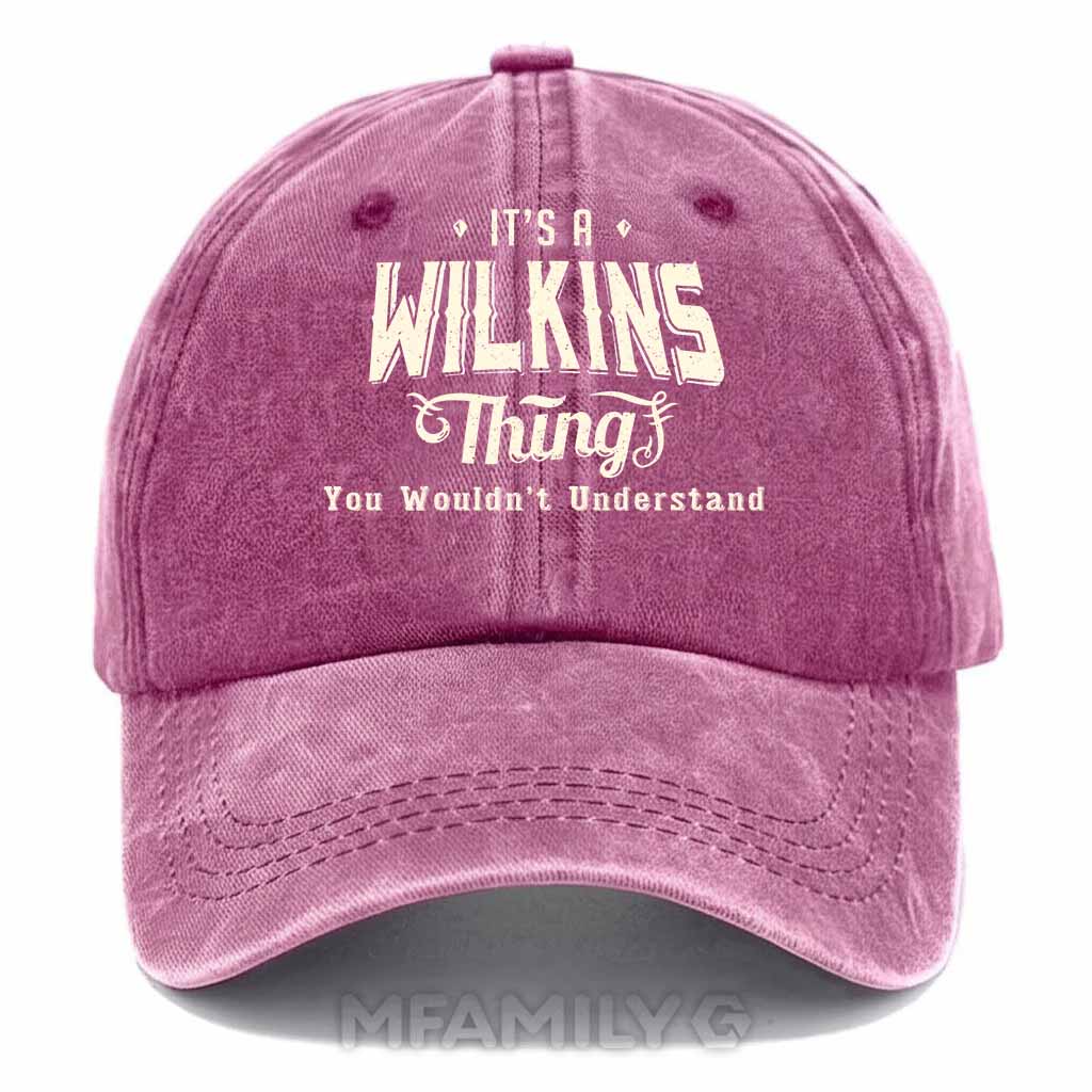 Wilkins Thing Washed Baseball Cap
