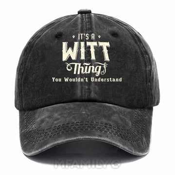 Witt Thing Washed Baseball Cap