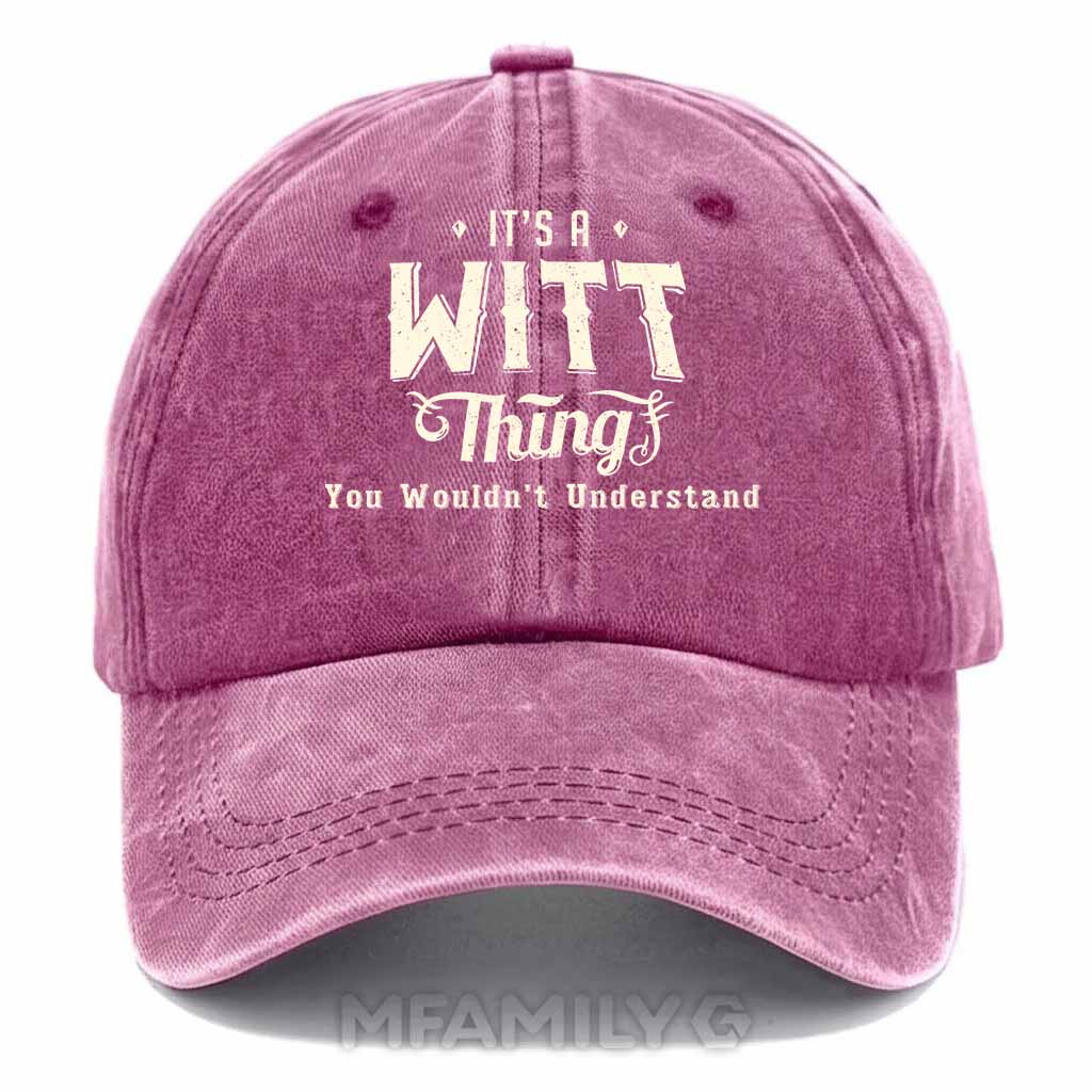 Witt Thing Washed Baseball Cap