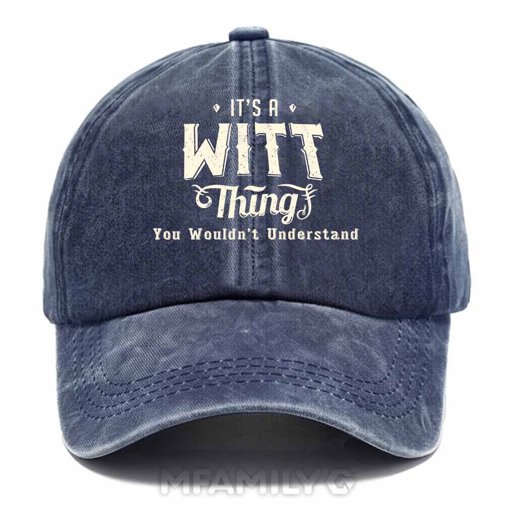 Witt Thing Washed Baseball Cap