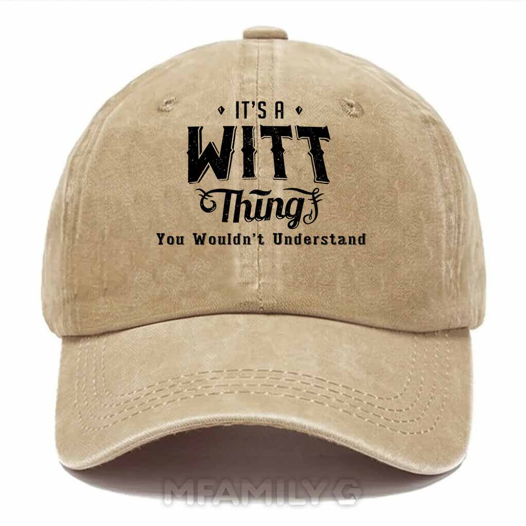 Witt Thing Washed Baseball Cap