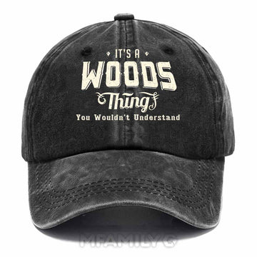 Woods Thing Washed Baseball Cap
