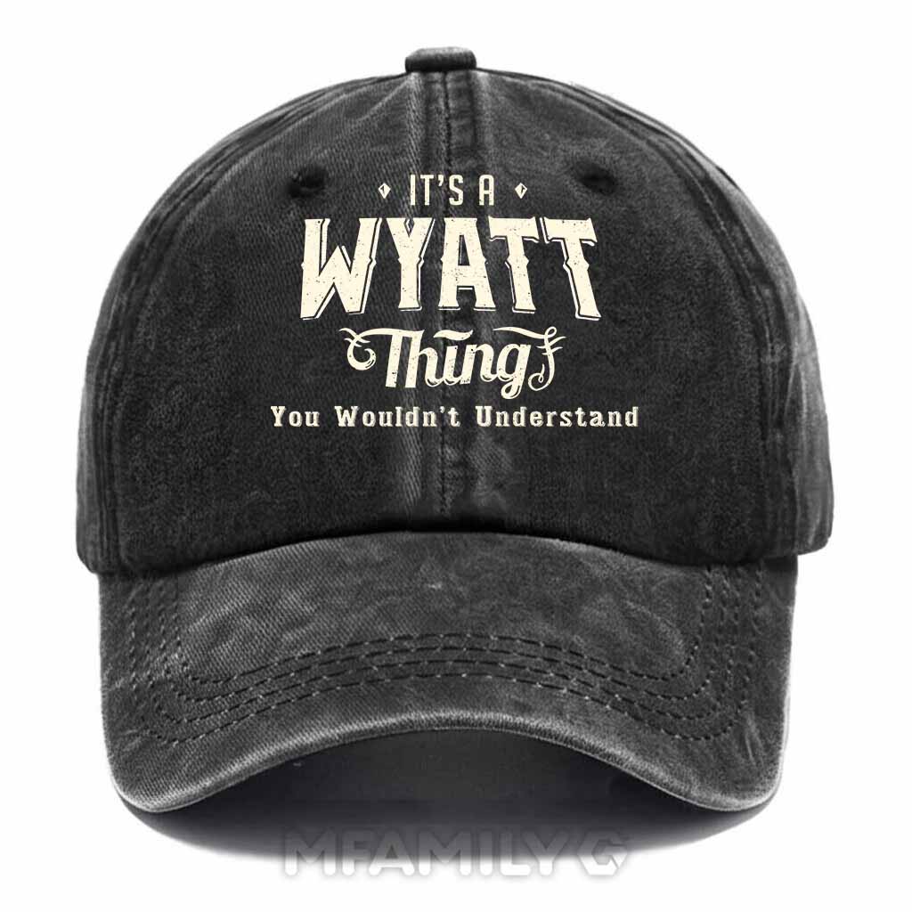 Wyatt Thing Washed Baseball Cap