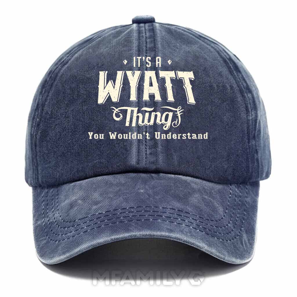 Wyatt Thing Washed Baseball Cap