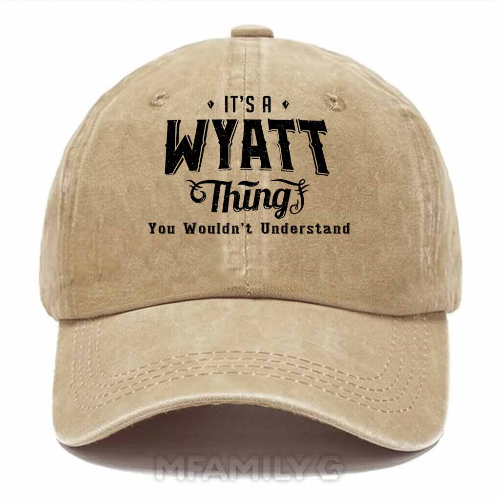 Wyatt Thing Washed Baseball Cap