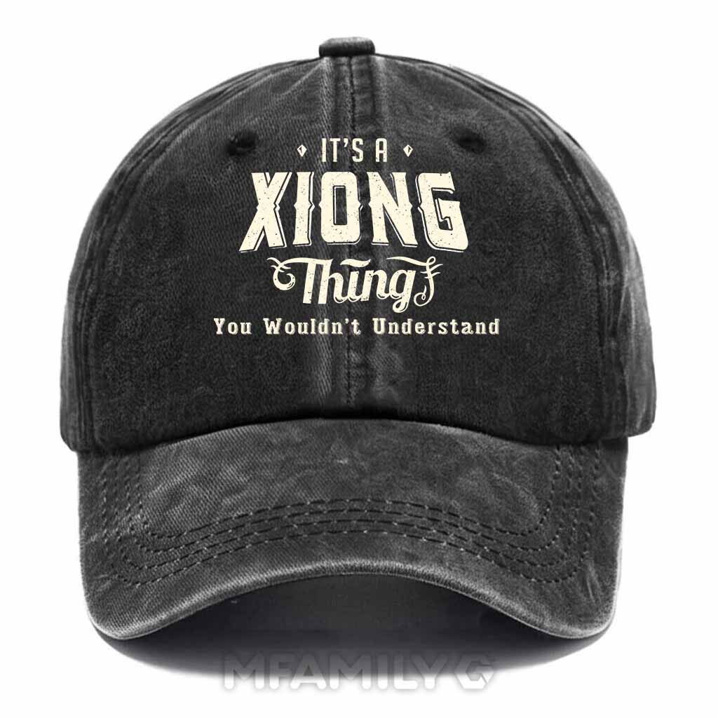 Xiong Thing Washed Baseball Cap