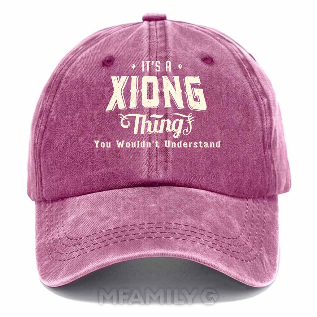 Xiong Thing Washed Baseball Cap