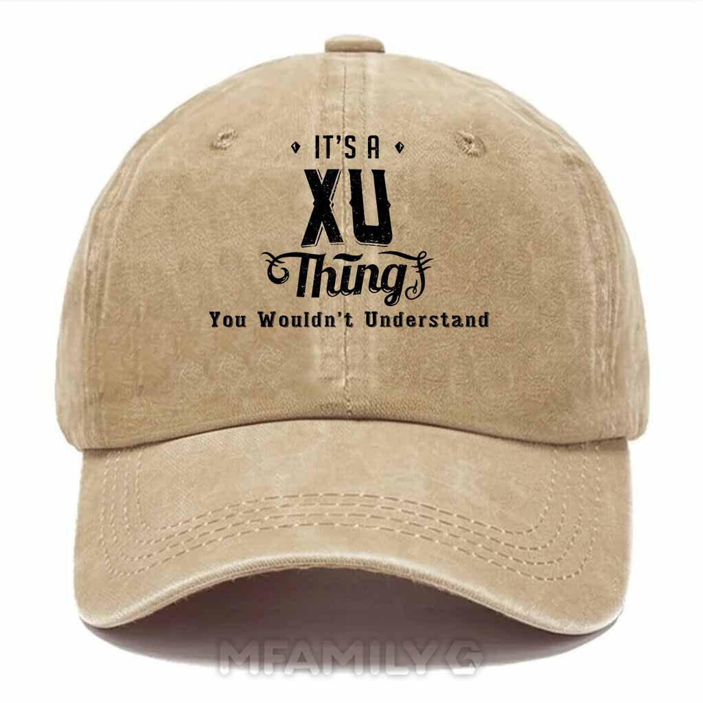 Xu Thing Washed Baseball Cap