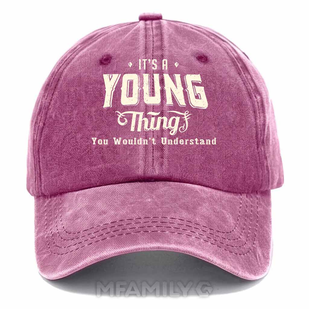 Young Thing Washed Baseball Cap