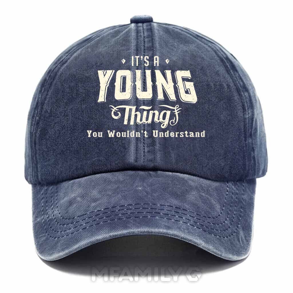 Young Thing Washed Baseball Cap